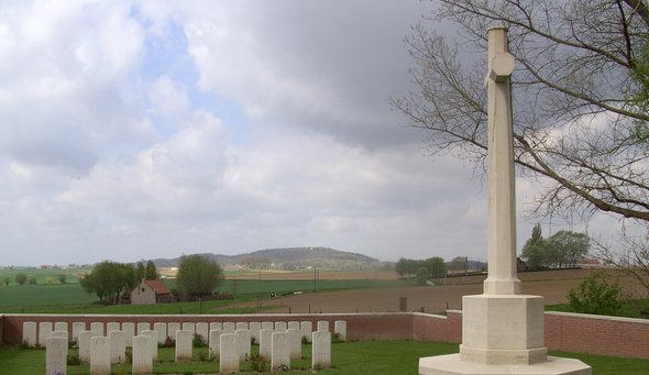 World War I Cemetery near Ypres